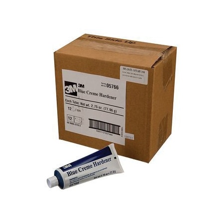 3M Creme Hardener, 05766, Blue, 2.75 oz TUBE 7100009748